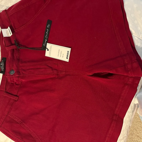 Judy Blue Pants - Plus size Judy Blue Ruby Heart Pocket Tummy Control Shorts